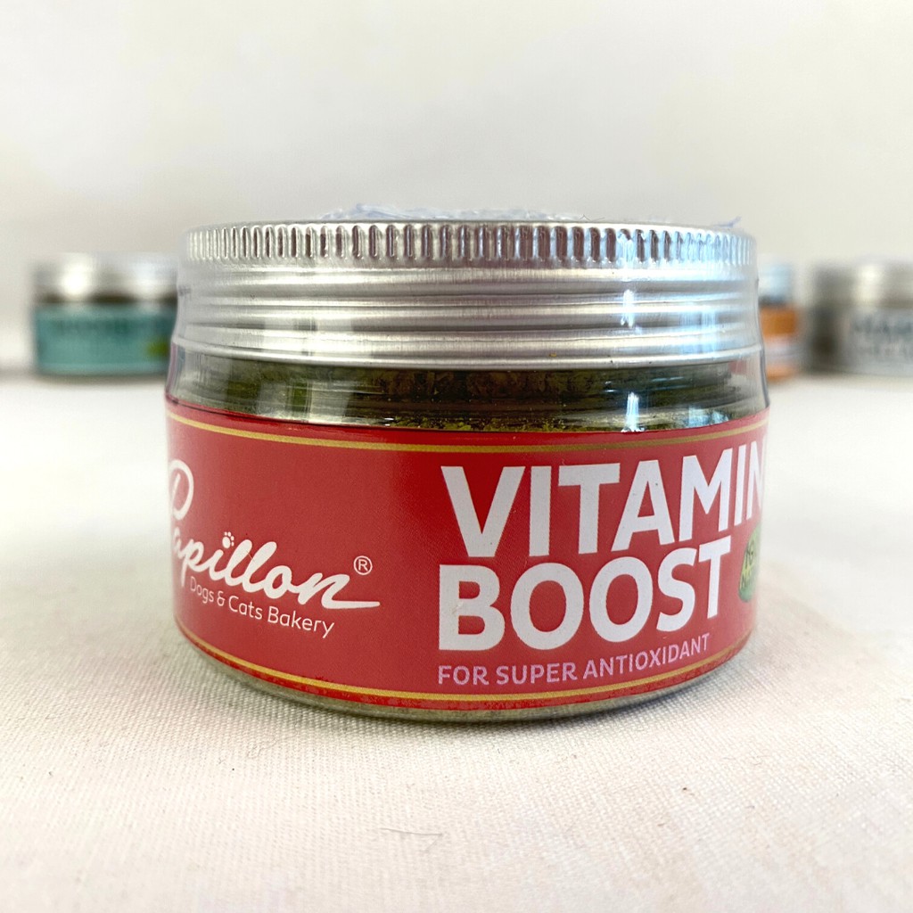 

PAPILLON Vitamin Anjing Kucing VITAMINBOOST 70gr