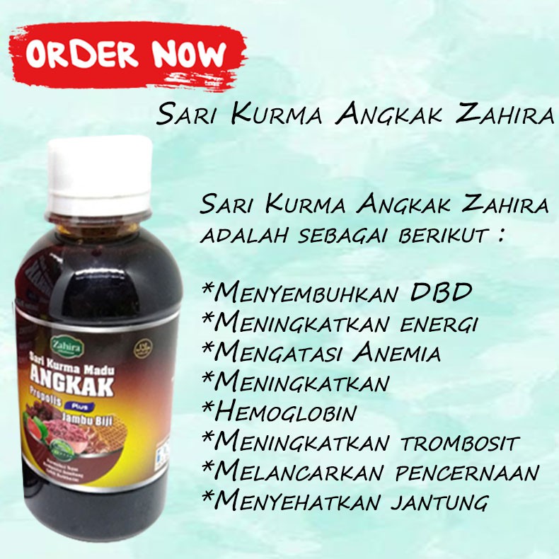 

Sari Kurma Madu Angkak Zahira