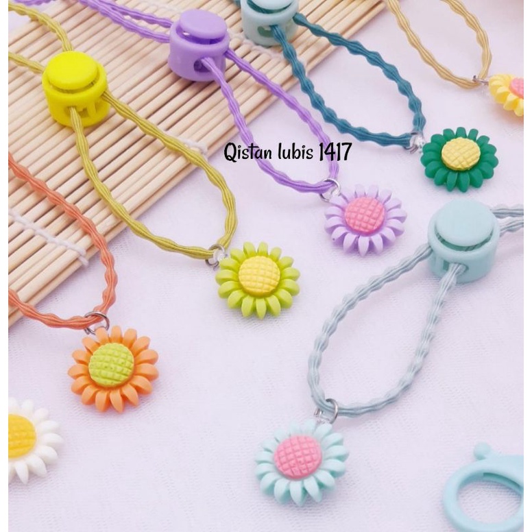 Strap sun flower colors &amp; Strap bunga Krisan beli 10 free 2