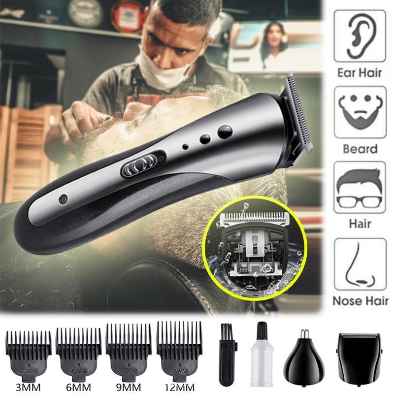 Kemei Hair Clipper KM-1407 Cukuran Rambut, Kumis, Jenggot, Bulu Hidung