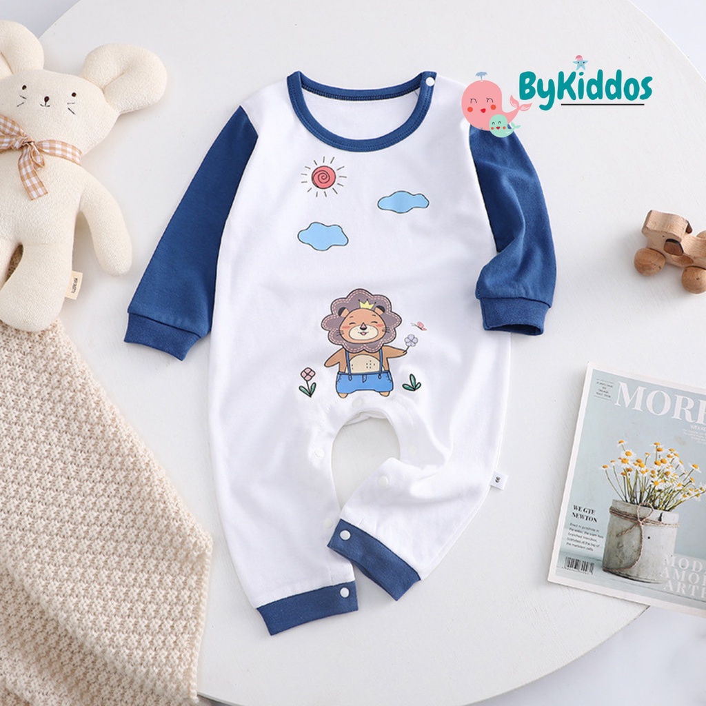 ByKiddos - Jumper Bayi Impor Premium Lengan Panjang / Romper Anak Premium / Baju Bayi Newborn 0-1 Tahun