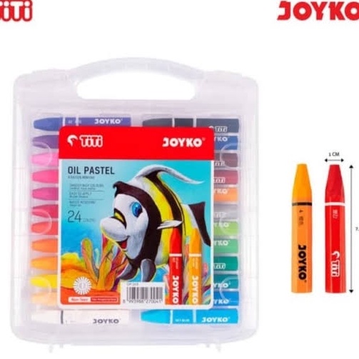 

Krayon / Crayon / Oil Paste Joyko 18 / 24 Warna