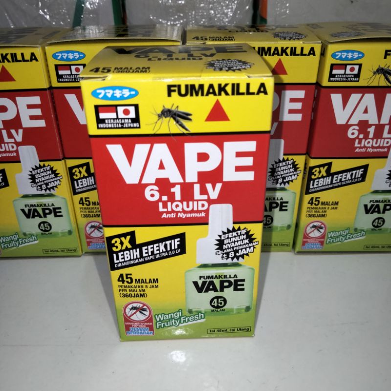 Fumakilla Anti Nyamuk 45ml isi ulang/fumakilla refill