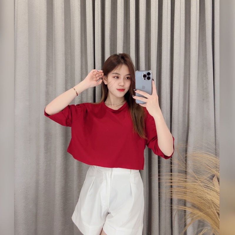 Oversize  Croptee | Crop Top Korea KODE 1679