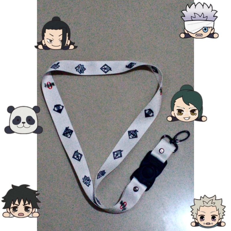 jujutsu kaisen 0 merch lanyard jjk