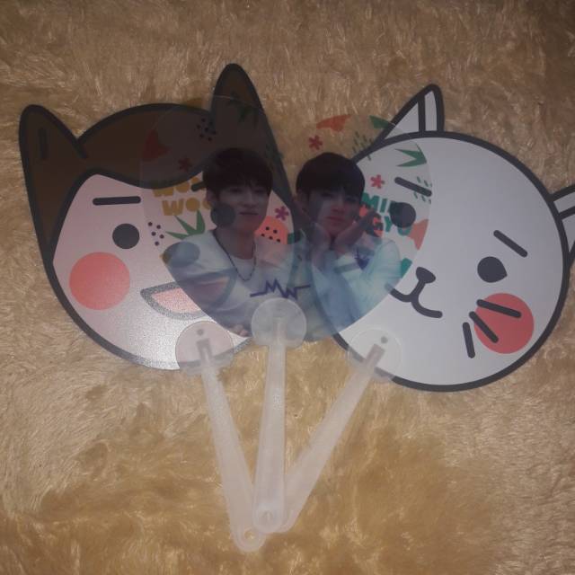 Transparent Fan Wonwoo Mingyu Seventeen