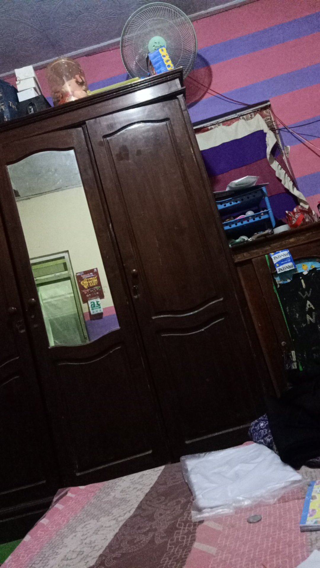 Grosir Kunci Laci / Lemari / Drawer Lock Shanghai 808 Kecil Merah Kuningan Original Lusinan