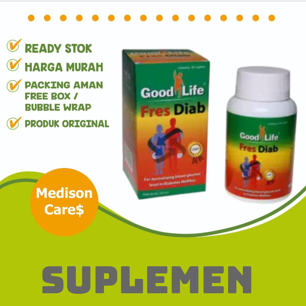 good life goodlife fresh diab | box isi 30 kaplet |