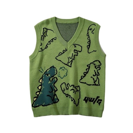 Vest street look jisoo bp dino unisex oversized vest