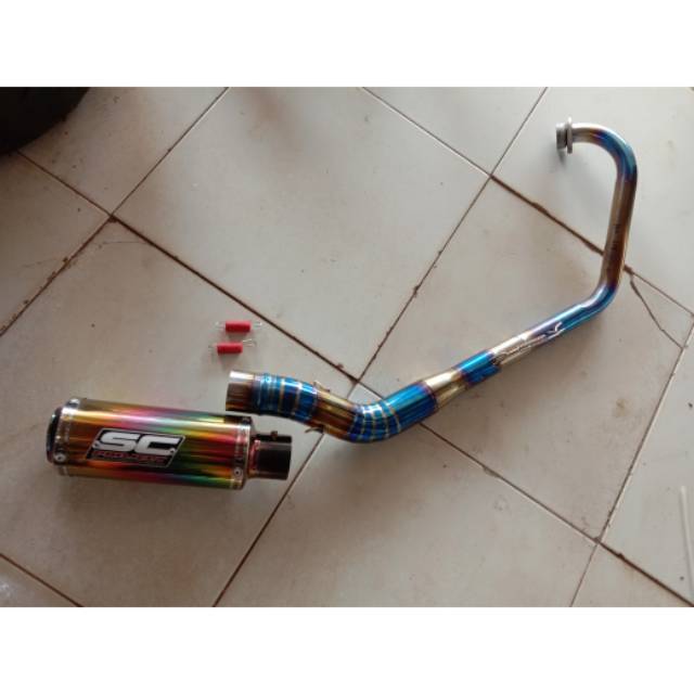 Kenalpot vixion SC project