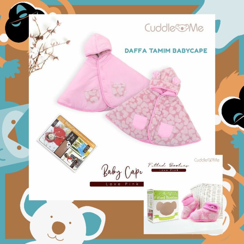 CUDDLEME BABYCAPE SELIMUT JAKET BOLAK BALIK MANTEL KOREA KADO BAYI-4