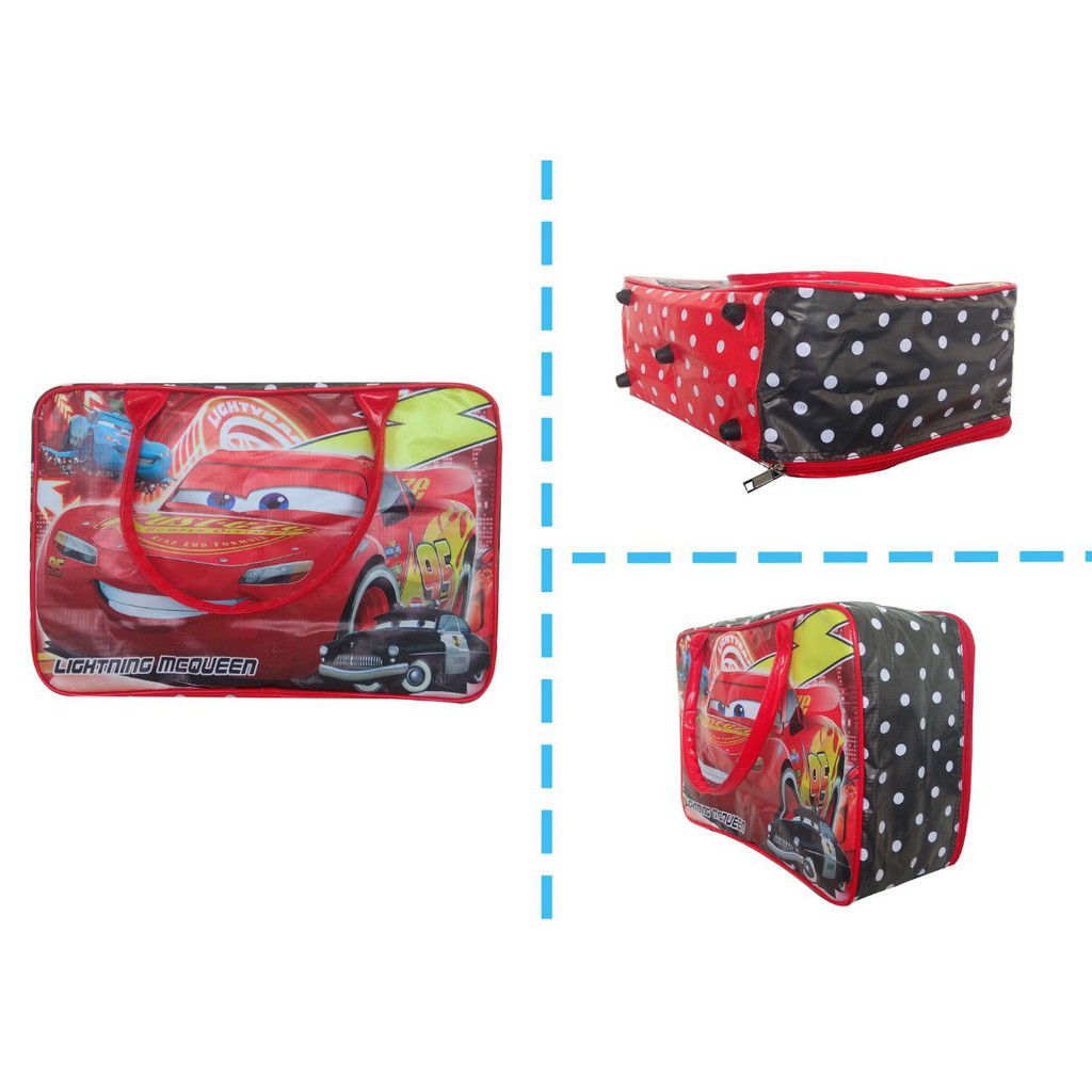 [PA] TRAVEL BAG SUPER KANVAS KARAKTER (TAS ) MICKEY MINNIE Super Big Size - TA001