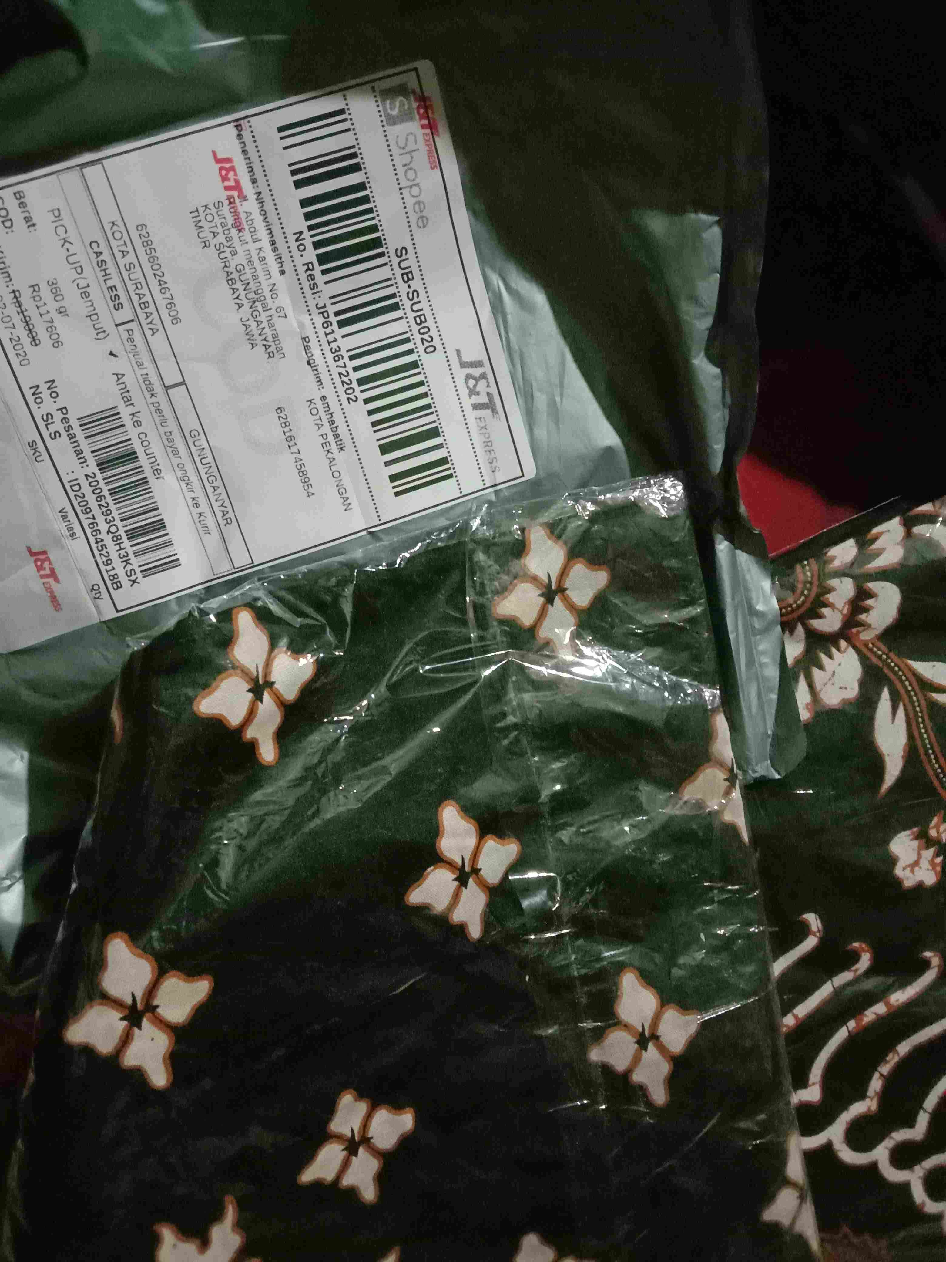 Blus Batik Wanita Motif Ahy