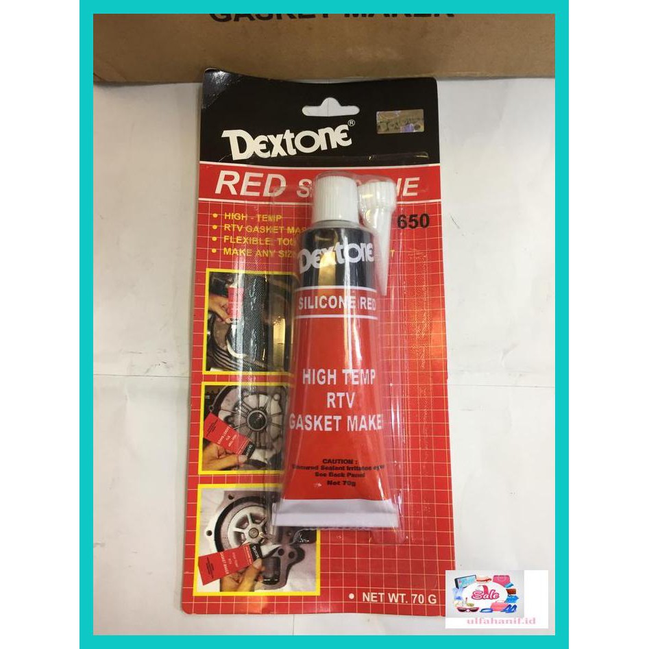 

Rew5Ey- Dextone Red Silicone 70Gr Dextone Red Lem Gasket Merah Ft54Yt5-