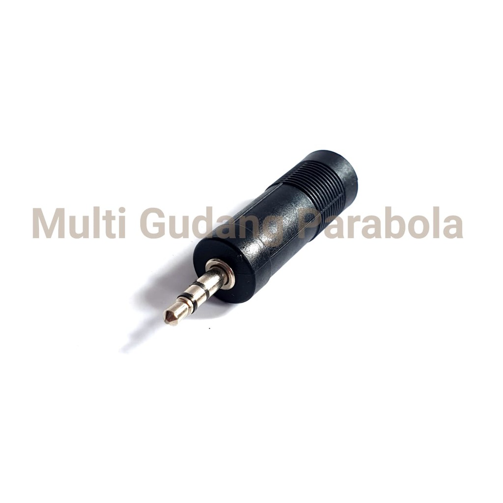 CONVERTER AUDIO JACK STEREO 6.5 KE 3.5 MIC MIKROFON