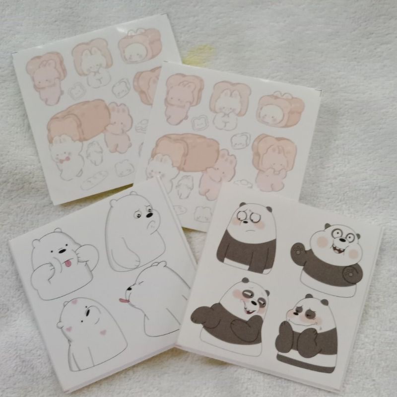 

Stiker Beruang We Bere Bears/ STIKER AESTHETIC