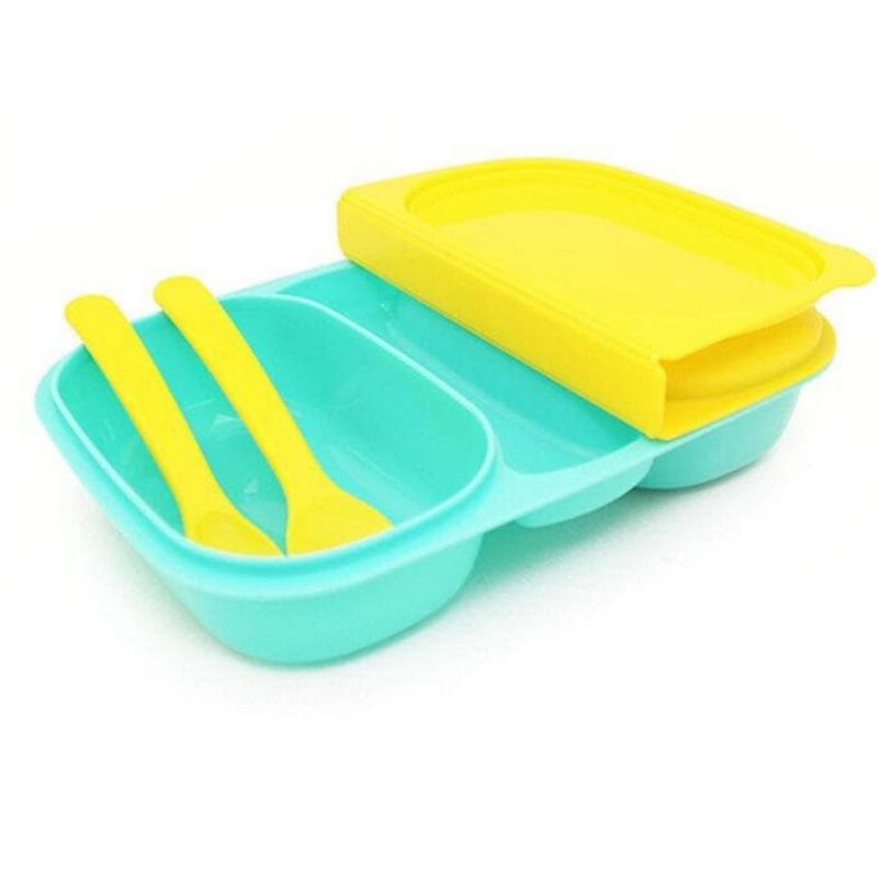 DEARYA Lunchbox With Fork &amp; Spoon Flipflop