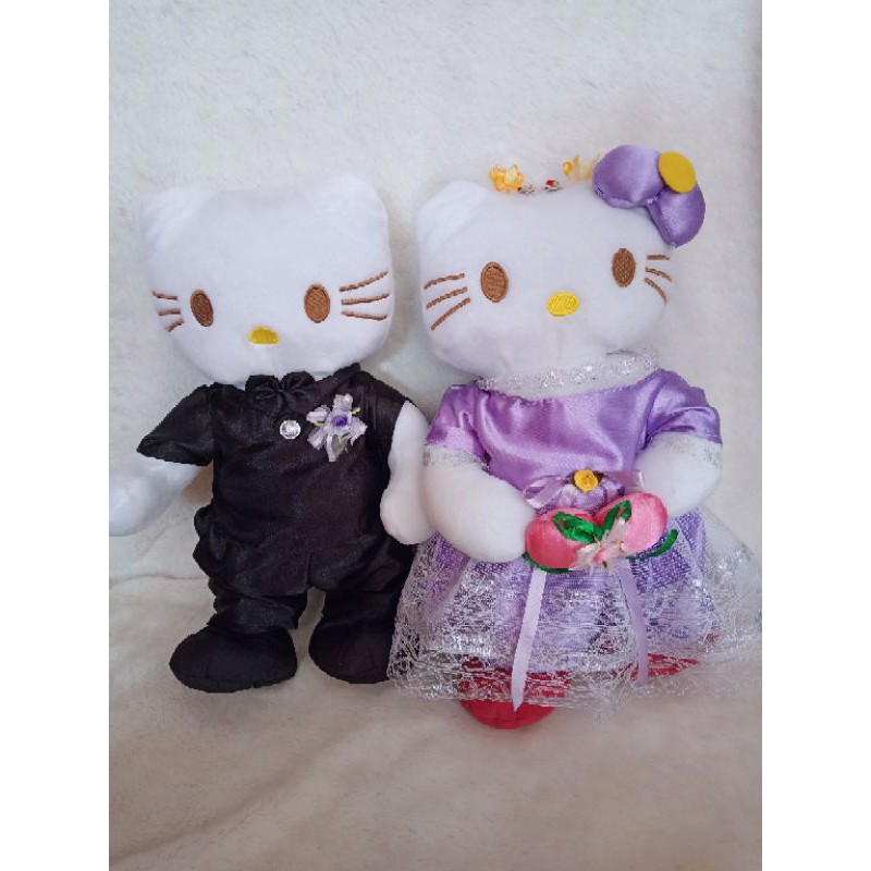 Boneka Hello Kitty Wedding