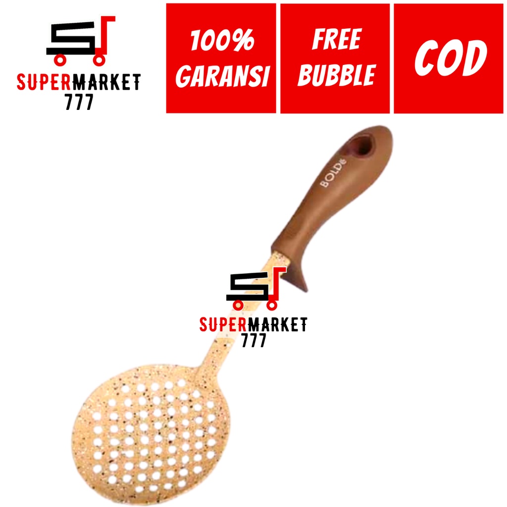 BOLDE SILICONE UTENSILE SKIMMER UTENSILE BOLDE TURNER PENYARING SARINGAN SODET SUTIL SPATULA SILICON