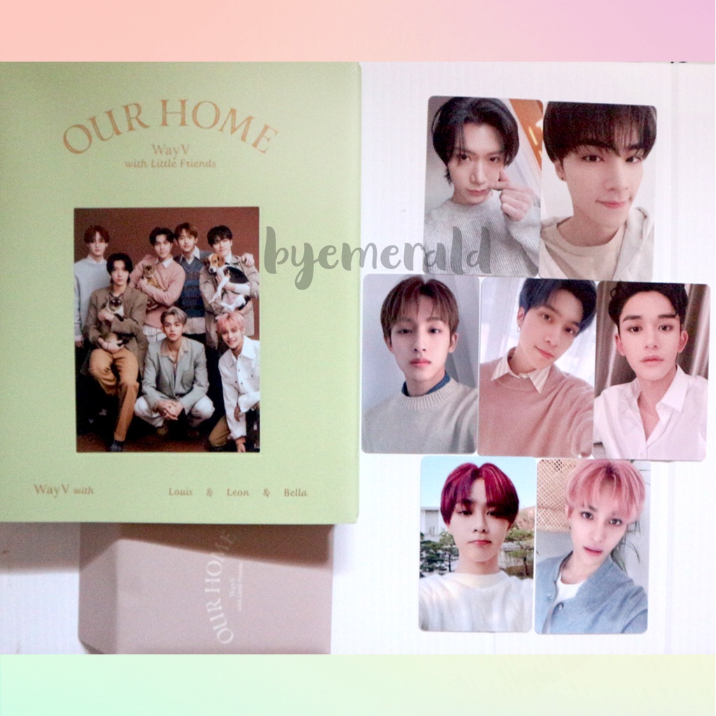 READY Sharing PC Our Home Lucas Winwin Kun Ten Yangyang Xiaojun Hendery Wayv Photobook Photocard PB