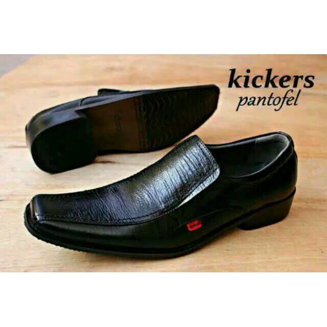  Sepatu  Pantofel Pria Kickers Kulit Sapi Asli 100 Shopee 