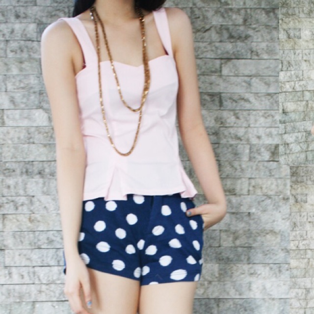 TANKTOP PINK FANTA / BIRU / COKLAT