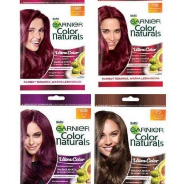 Garnier ultra color naturals hair colorant | Shopee Indonesia