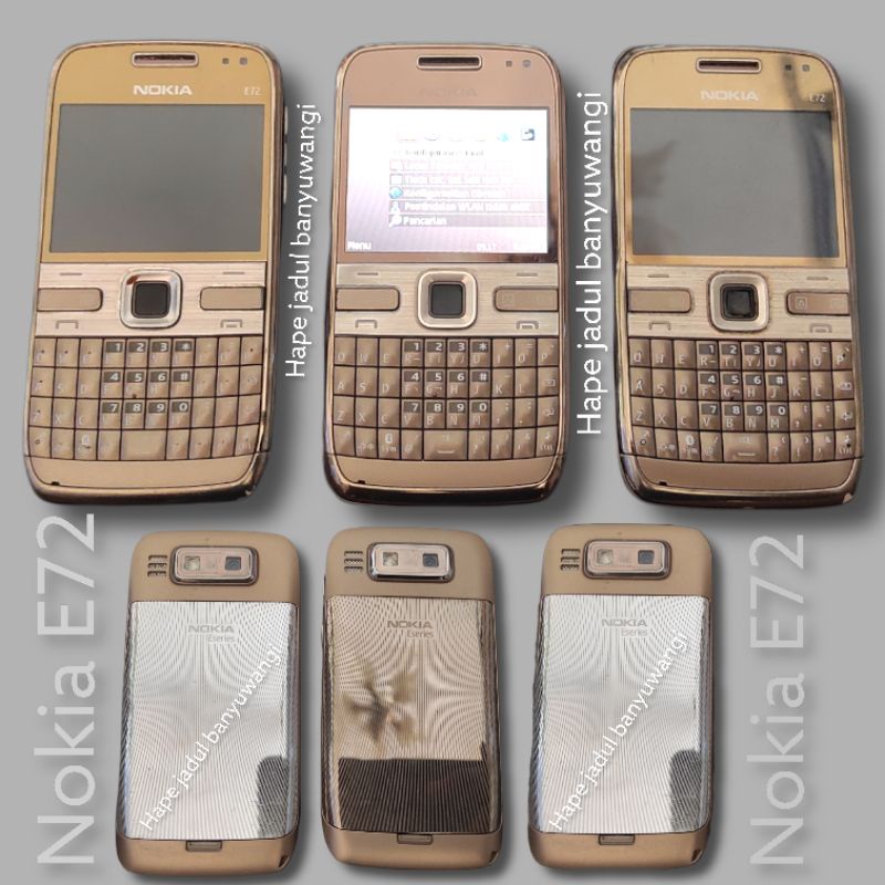 Nokia E72 E71  E63 gold second original 100% hape jadul grade AAA
