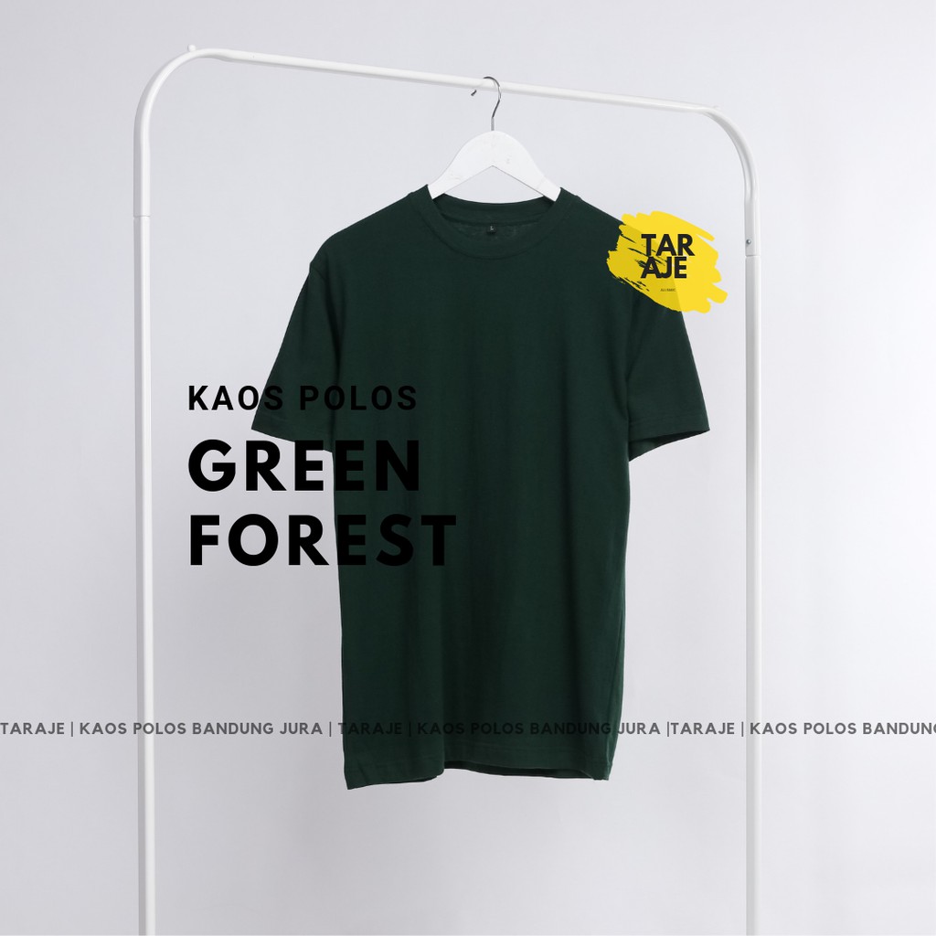 Kaos Polos Tangan Pendek Soft Cotton Combed 30s