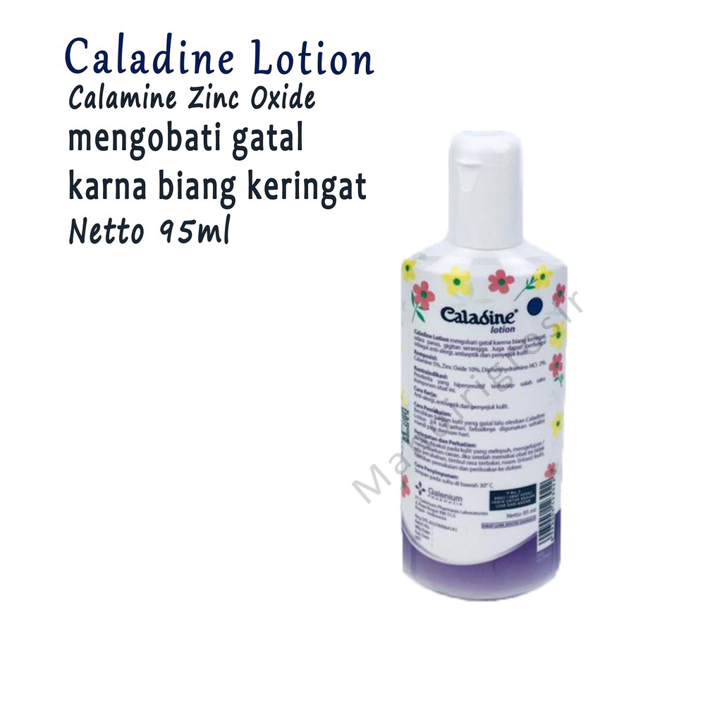 Antiseptik * Caladine Lotion * Calamine zinc oxide * 95ml