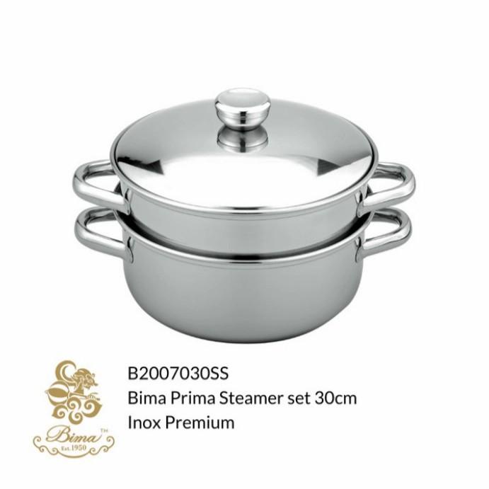 Panci Panci Steamer Set 30Cm Bima (B2007030Ss) / Panci Kukusan