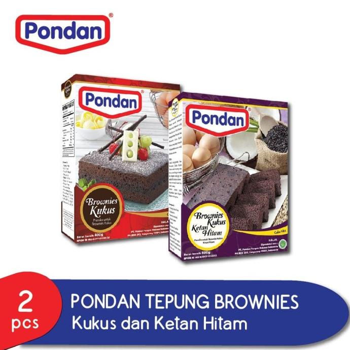 

BISA COD Pondan Brownies Kukus 400g & Brownies Ketan Hitam 400g