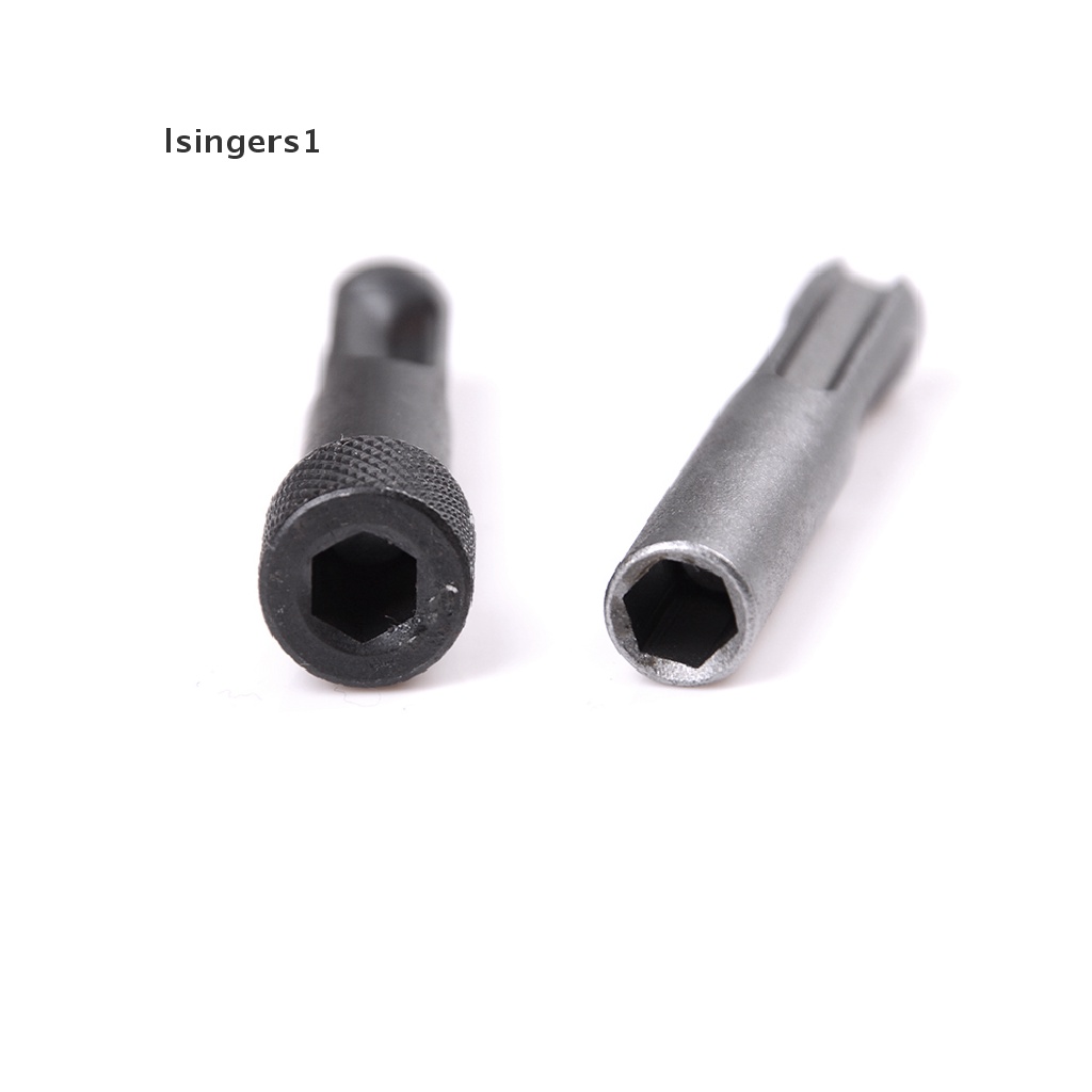 (lsingers1) 2pcs / Set Adaptor Mata Bor Hex Shank Untuk Alat Pertukangan