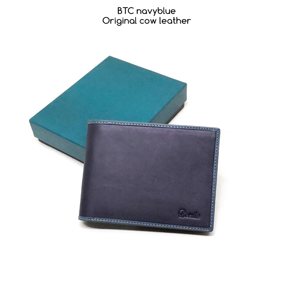 dompet pria original BTC bernie series dompet kulit sapi asli