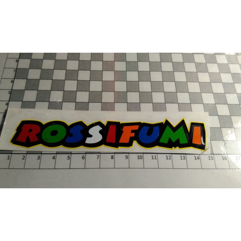 

stiker cutting rossifumi warna warna