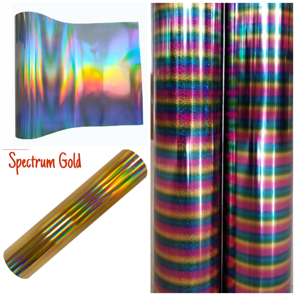 

Polyflex Pet Laser Foil Spectrum Rainbow / Poliflex Korea / Polyflek