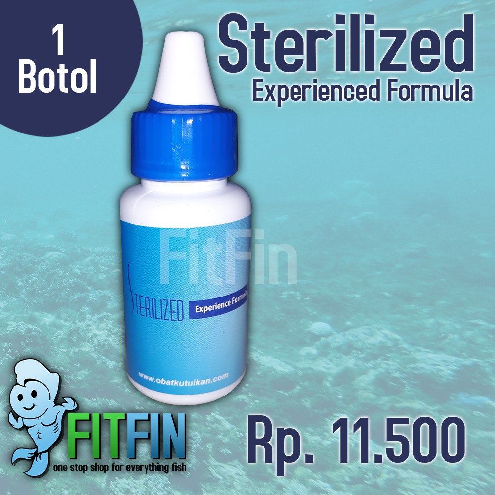 Sterilized Experienced Formula Obat Ikan Cupang Koi Arowana dll 1 btl
