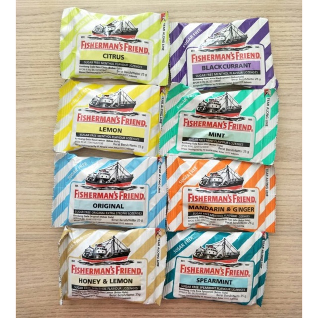 Fisherman - Sugar Free - Permen