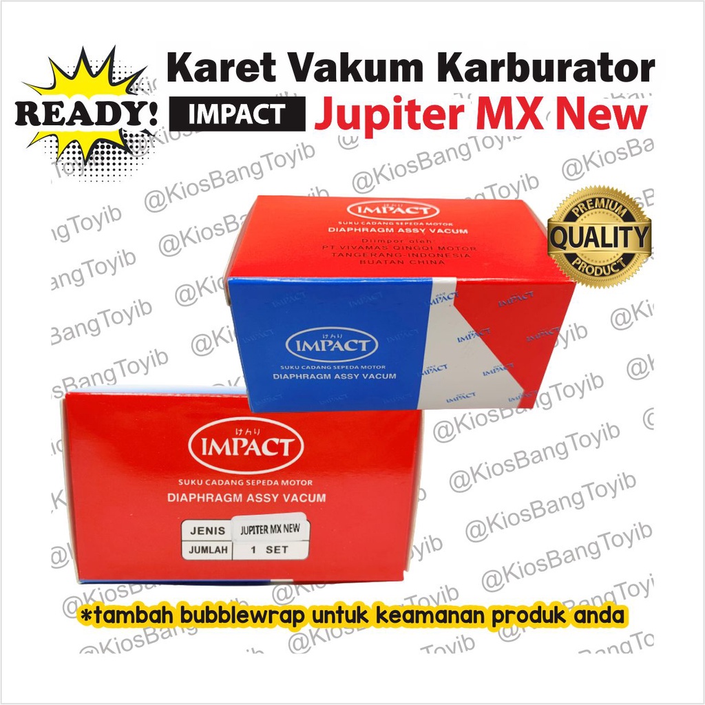 Diaphragm Assy Vacum (Karet Vakum Karburator) Jupiter MX New -IMPACT-