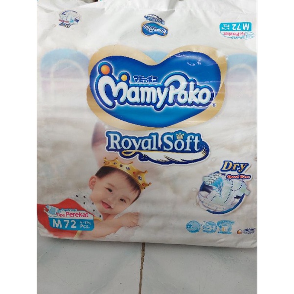 Mamypoko royal soft perekat M72 / S80 / pampers mamypoko / Mamy poko