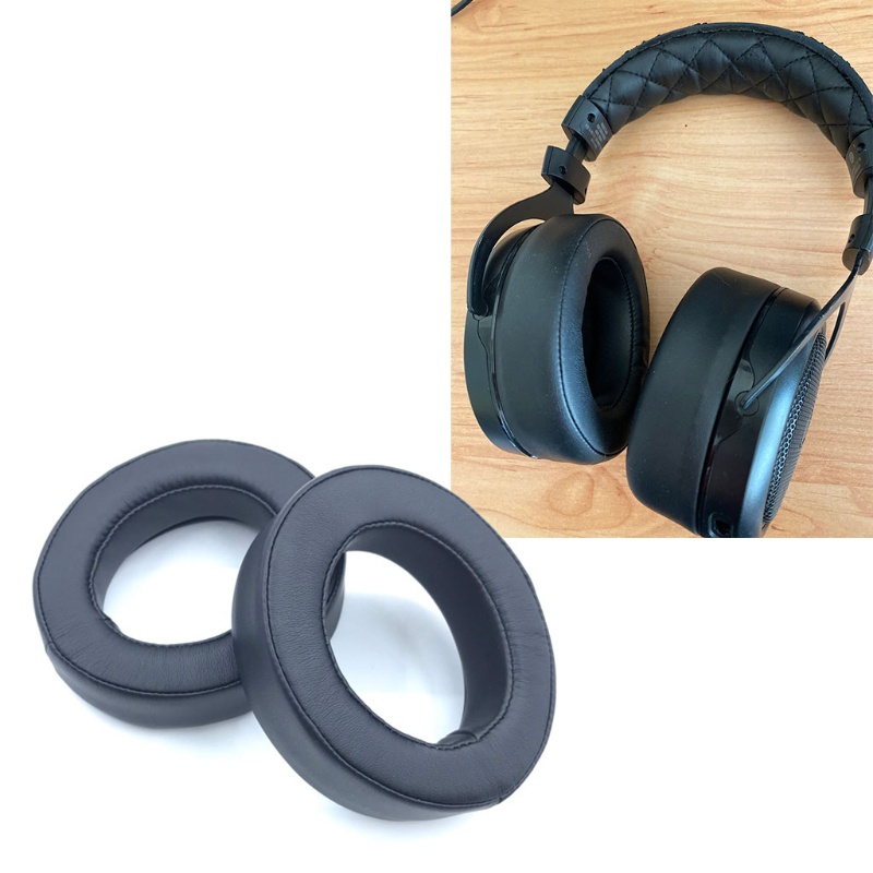 Btsg 1 Pasang Earpads Pengganti Untuk Corsair HS50 Pro HS60Pro Hs70Pro