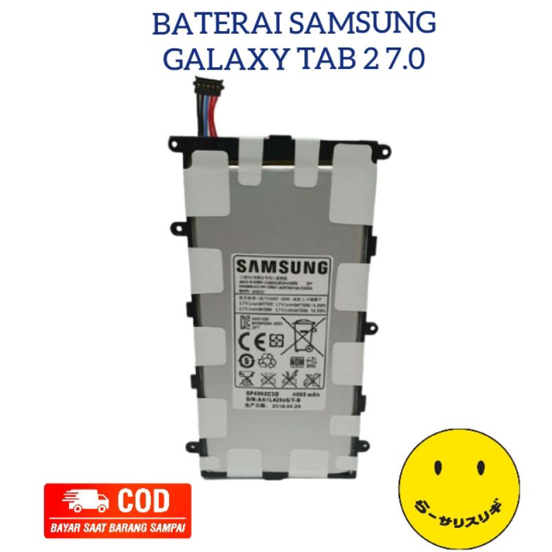 BATERAI BATRE  BATTERY SAMSUNG GALAXY TAB 2 P3100 GT-P3100 | P6200 GT-6200 ORIGINAL