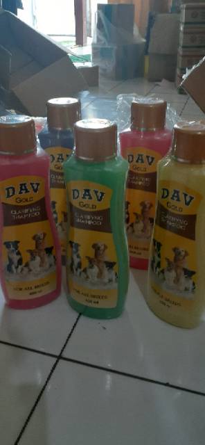 Shampoo Anjing Dav 600 mL Lembut Wangi