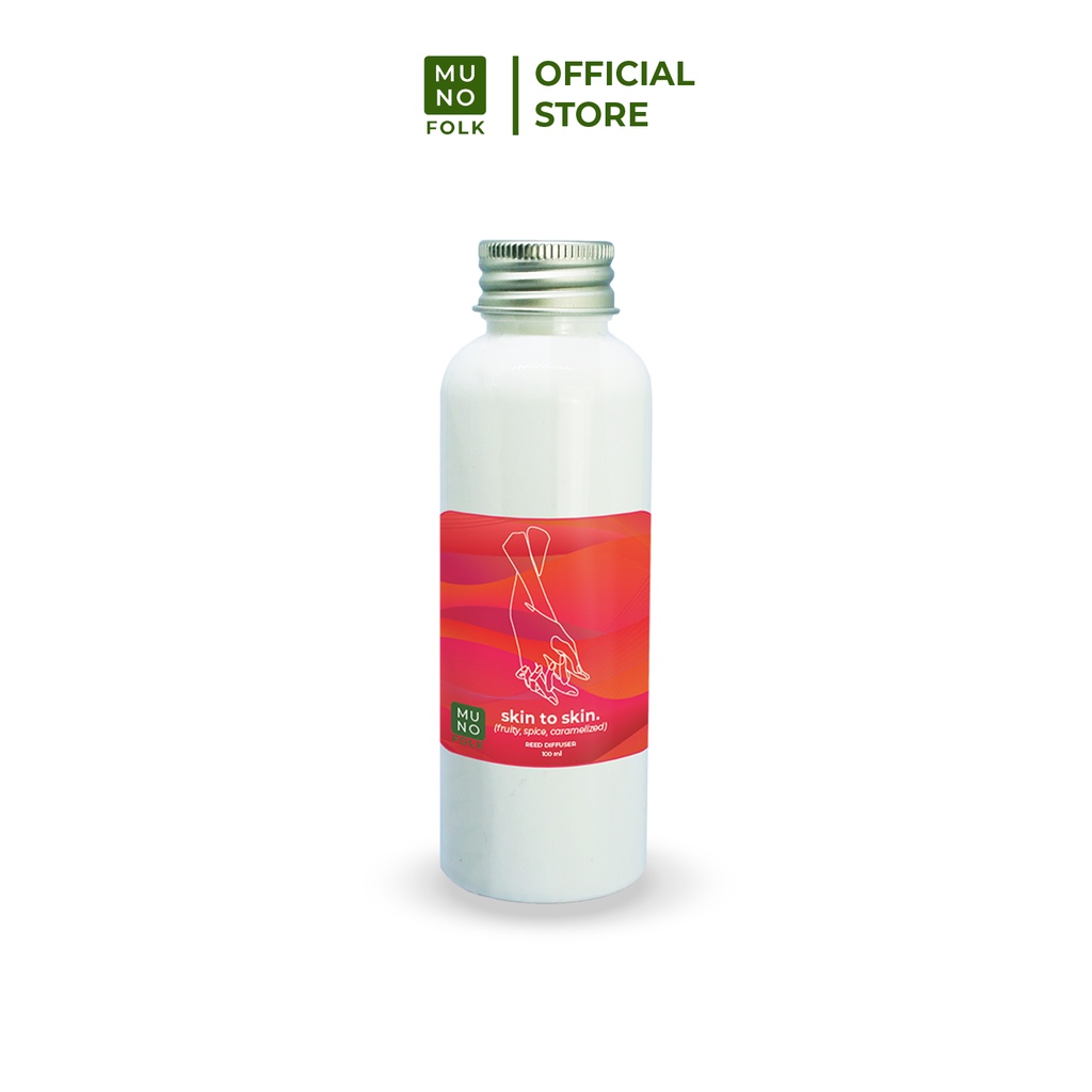 Muno Folk - 100ml REFILL Reed/Rotan Diffuser Aromatherapy | Pewangi Pengharum Ruangan-Skin to Skin