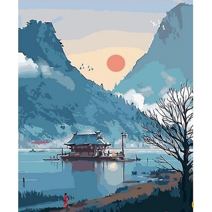 

Produk Terbaru Diy Painting By Numbers Kit - Boating Upon The Lake