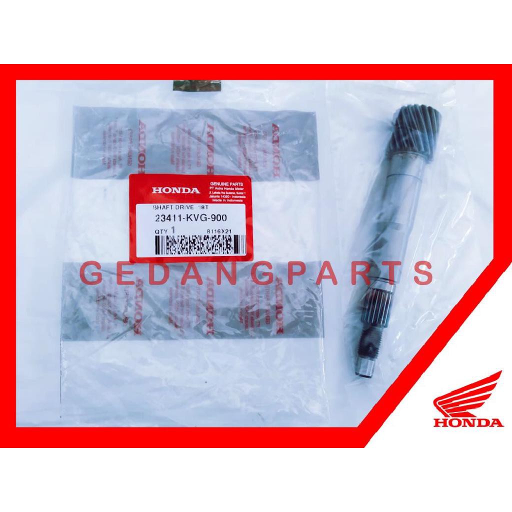 AS PULLY PULI CVT SHAFT DRIVE VARIO 110 KARBU ORI 23411-KVG-900