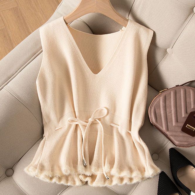 Rompi Rompi Wanita, Sweater Pullover, Rompi, Rompi, All-match