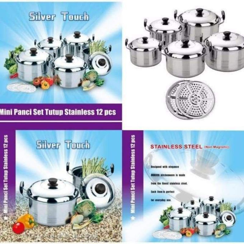 PANCI BERANAK/PANCI STEAMER/PANCI SET isi 5