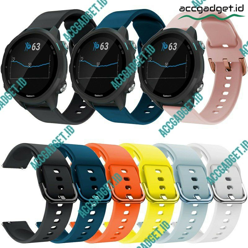 Tali Strap Garmin Forerunner 245/245M/645/Vivoactive 3/vivomove HR soft silicone - ACT20 Strap