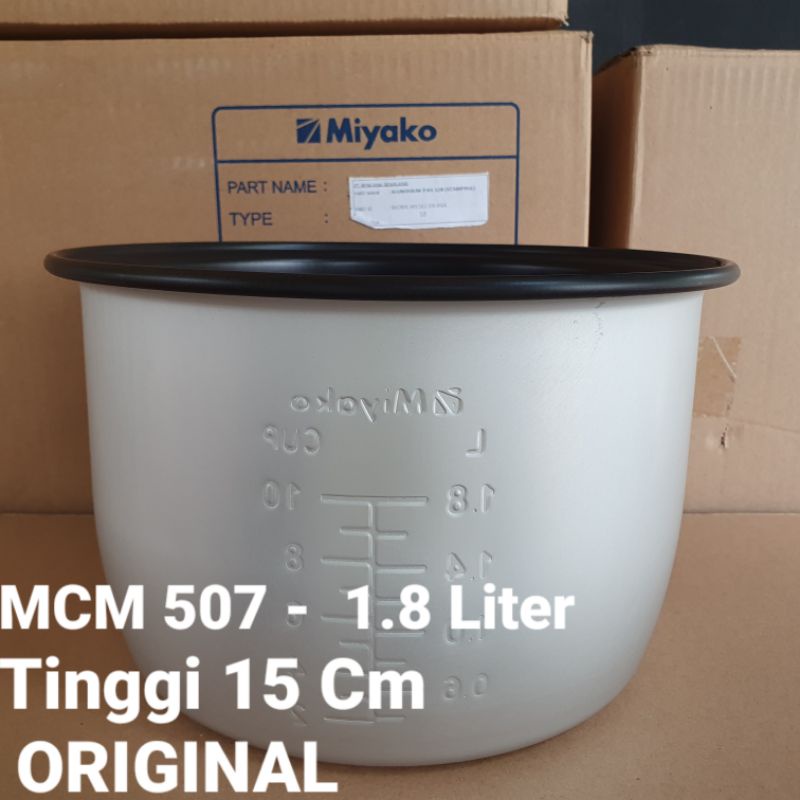 ORIGINAL PANCI RICE COOKER MAGIC COM  MIYAKO 0.6 1 1.2 1.8 2.2 Liter ORIGINAL